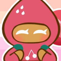 strawberry cookie